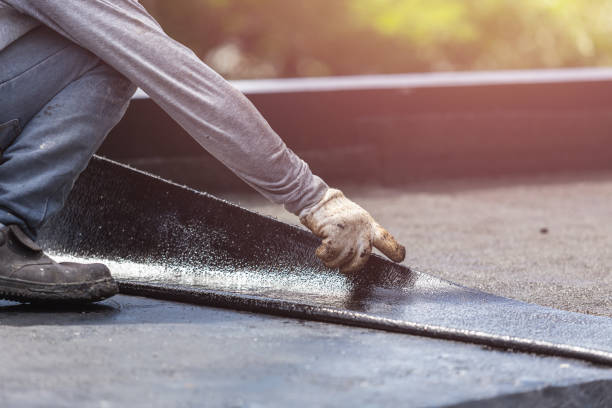 Professional Crawl Space Encapsulation technician working in Camp Hill, AL